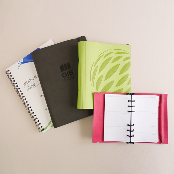 Note book, Jornal , and organiser made in NZ